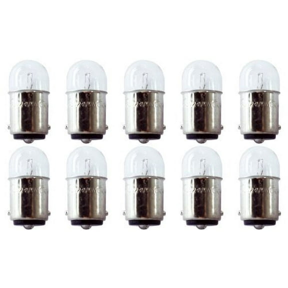 CEC Industries #5626 Bulbs, 24 V, 4.8 W, BA15d Base, T-6 shape (Box of 10)