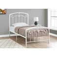thumbnail image 2 of Monarch Specialties Bed - Twin Size, White Metal Frame Only, 2 of 3