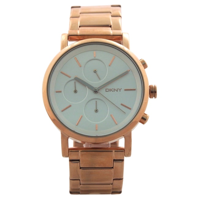 DKNY Women's City Link NY2826 Rose/Gold Stainless-Steel Watch | eBay