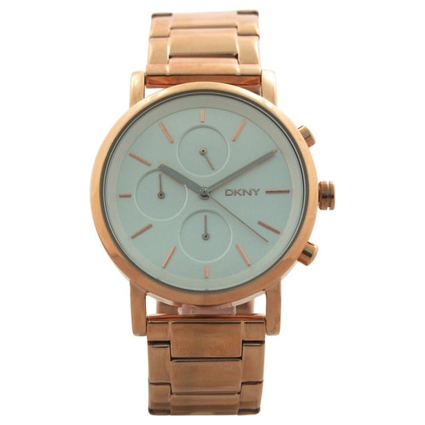 Dkny chronograph discount rose gold