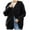 Black-A, variant on Women Casual Long Sleeve Knitted Open Front Fashion Loose Elegant Warm Oversized Knitted Sweater Womens Cardigan Sweaters Gold-B,XXL