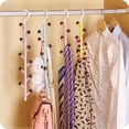 thumbnail image 4 of Rack Hanger for Closet - Multi-Tie Organizer for Clothes, Scarves, and Accessories Storage, 4 of 5