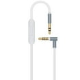 thumbnail image 1 of Replacement Inline Remote Mic Extension Audio Cable Cord Compatible with Monster Beats by Dr Dre Solo3 Solo2 Solo HD Studio3 Studio2 Wireless Pro Detox Mixr Executive Pill Headphones (White), 1 of 7