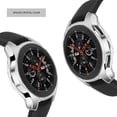 thumbnail image 3 of Compatible Samsung Galaxy Watch 46mm Case 2018 ( for SM-R805 and SM-R800 and Gear S3 Frontier SM-R760 ) , (2 Packs) Soft TPU Smart Shockproof Case Cover Bumper Protector(Clear), 3 of 7
