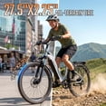 thumbnail image 5 of SISIGAD Electric Bike for Adults(Age 16+), 500W Powerful Motor, 20Mph Max Speed, 48V 15Ah Removable Battery, 27.5 inches Wheel, SGS, 5 of 8