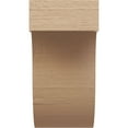 thumbnail image 2 of 9"W x 9"D x 18"H Wide Del Monte Rough Cedar Woodgrain TimberThane Corbel, Primed Tan, 2 of 6