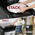 thumbnail image 2 of GBC AutoFeed+ 600X Super Cross-Cut Office Shredder, 600 Sheets, 29 Gallon Bin, Black, 2 of 5