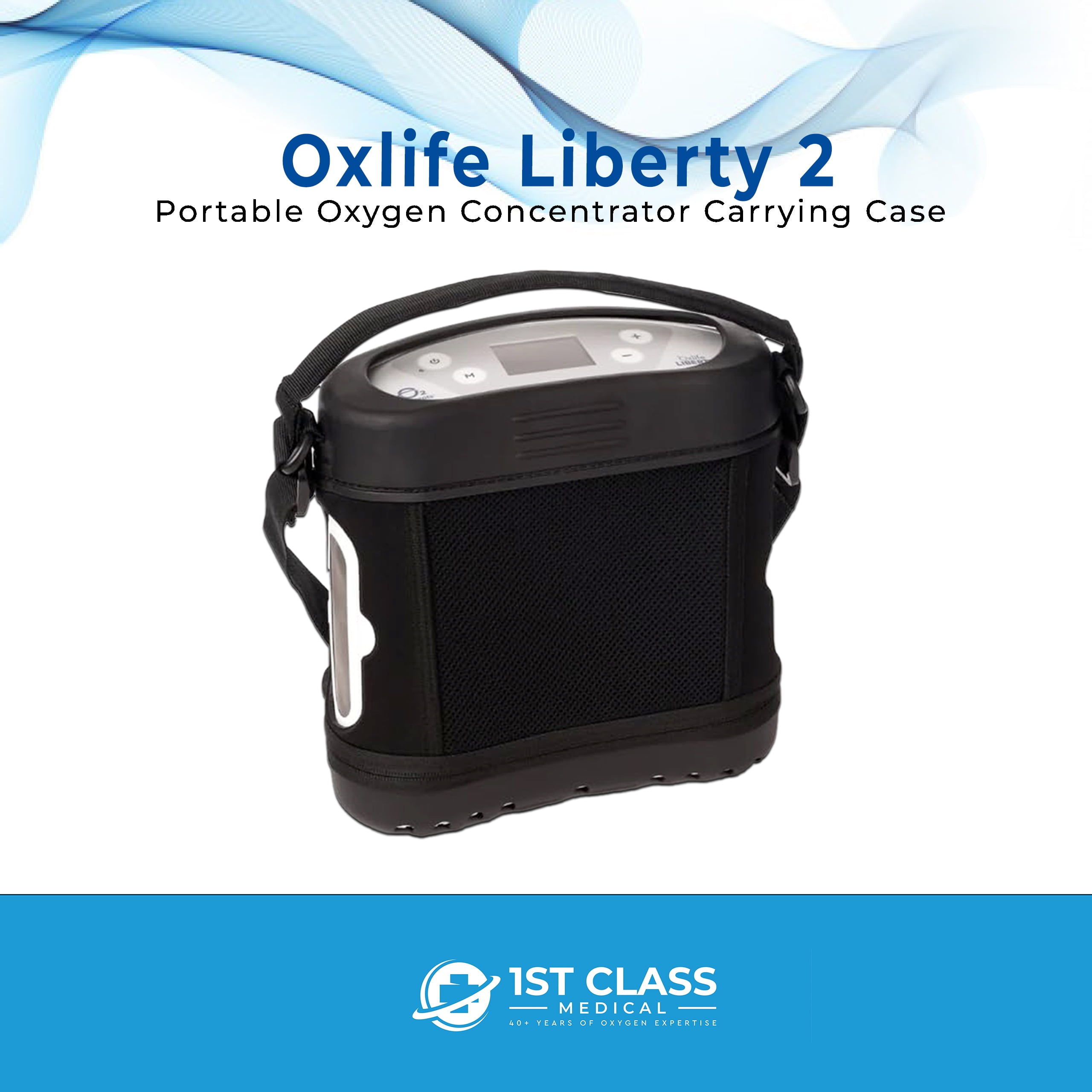O2 Concepts Oxlife Liberty 2 Portable Oxygen Concentrator Carrying Case