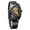 Black-Y, variant on Skeleton Watches for Men, Automatic Mechanical Watch with Triangle Dial, Luminous Self Winding Watches Stainless Steel Bracelet or Soft Silicone Strap