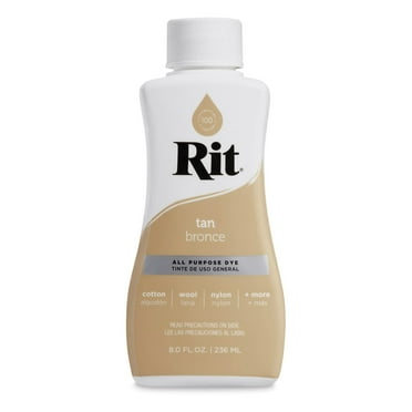 Rit All Purpose Dye, Tan, 8 Fl. Oz.