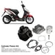 thumbnail image 3 of Kit de pistón de cilindro ANGGREK Reconstrucción de Extremo superior Aleación de Aluminio 47 Mm para motor Jog 50cc 1E40QMB, 3 of 8