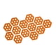 thumbnail image 5 of 12 piezas de almohadillas de tracción, almohadillas para cubierta, acolchado profesional para surf, tapete antideslizante para naranja, 5 of 9