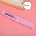 thumbnail image 4 of 10pcs Nail File Double Sided Nail Buffer Sanding Buffing Polishing Strip Manicure ToolPink, 4 of 4