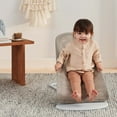 thumbnail image 4 of BabyBjorn Bouncer Balance Soft - Mesh, Grey Beige/White on Light Grey Frame, 4 of 5