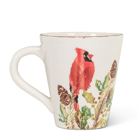 

Set of 6 Pine & Cardinal Tall Mug