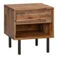 thumbnail image 1 of TOV Furniture Bushwick 21.7"H Transitional Wood Nightstand in Brown, 1 of 9