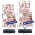 thumbnail image 6 of AOLOA Custom Teddy Bear Nap Mat for Toddlers, Personalized Moon and Stars Sleeping Bag with Nap Blanket, Dreamy Sky Roll Up Mat for Preschool or Daycare, 6 of 8