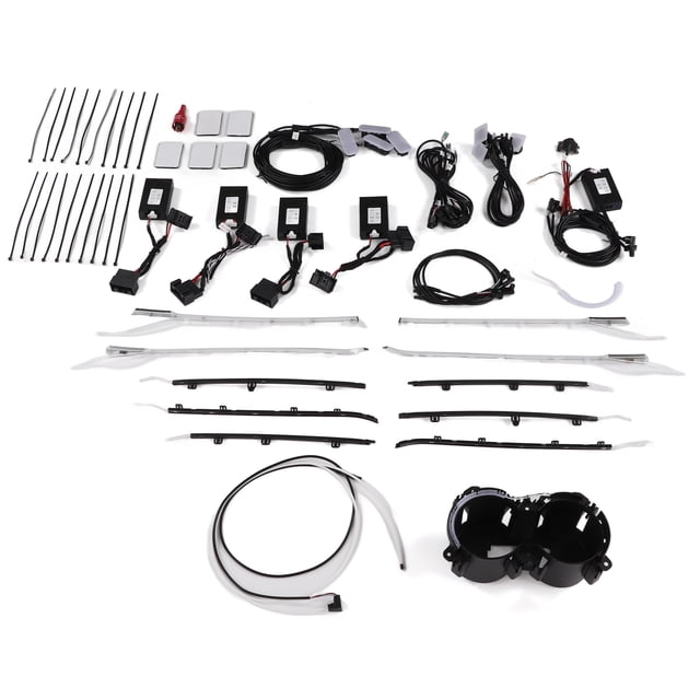 Better Interior Upgrades Kits de iluminación ambiental LED de 32 colores para reemplazo del controlador MMI para A4 A5 B9 2017-2019 Jadeshay A