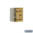thumbnail image 1 of Salsbury 19138-06GRC 16.25 x 18.75 x 8.75 in. Cell Phone Storage Locker with Front Access Panel - Recessed Mounted, Resettable Combination Locks - Gold, 1 of 1