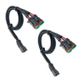 thumbnail image 4 of Almencla 2x DT Dtp Adapters Connectors Retrofit Wiring Harness for LED 2 in 1, 4 of 8
