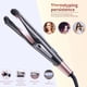 thumbnail image 5 of Mujer LCD Calefacción rápida Plancha de pelo Curler Spa 2-en-1 Ajustable 10 modos Hierro Peluquería Demasiado belleza Suministros de belleza EE. UU. kenally CE001716-02B, 5 of 7