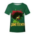 thumbnail image 4 of Simua T-Shirts d'Été pour Femmes Mode Imprimée Quatrième Juillet Tee-Shirts Décontractés Manches Courtes Col Rond Tee Tops, 4 of 5