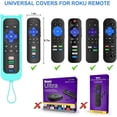 thumbnail image 7 of XiHAMA 2-Pack Replacement Compatible with Roku TV Remote Compatible for TCL Roku/Onn Roku/Hisense Roku/Philips Roku/Sharp Roku/Westinghouse Roku/Insignia Roku TV [Remote Control for Roku TV Only], 7 of 7
