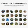 thumbnail image 2 of Kids Projector Flashlight, 24 Patterns Dinosaur Slide Baby Sleep Bedding Story Educational Toy, 2 of 6
