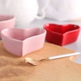thumbnail image 3 of Heart Shaped Ramekins 4 Oz Oven Safe, Creme Brulee Ramekins, Souffle Cups, Heart Shape Ceramic Side Dish Bowl, Souffle Dishes For Oven-red-Set of 2, 3 of 6