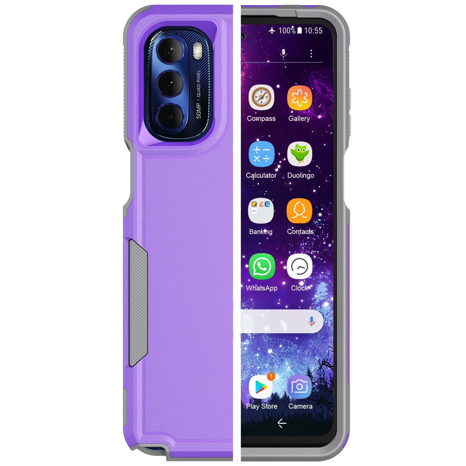 Tiflook For Motorola Moto G Stylus 4G 2022 XT2211 Case [Military