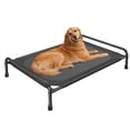 thumbnail image 1 of Cama para perros Ekisemio, grande, con refrigeración elevada, impermeable, negra, 1 of 7