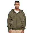 thumbnail image 4 of Build Your Brand Mens Ultra Heavyweight Full Zip Hoodie, 4 of 5