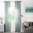 thumbnail image 4 of SAFAVIEH Moony Grommet Curtain Window Panel, 52" x 84", Sand, 4 of 5