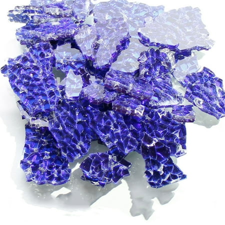 

Feiboyy Colorful Ice Crack Fragments DIY Creative Handmade Art Color Tempered Glass Particles Light Transmission