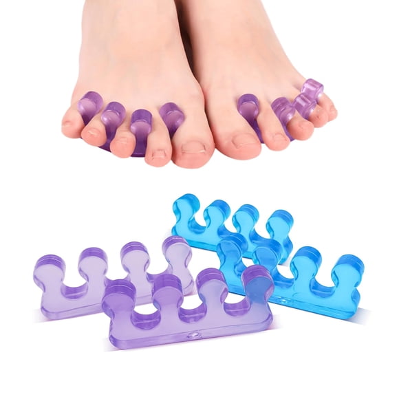 Separadores de dedos SUNFATT de gel suave para pedicura