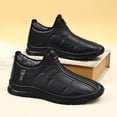 thumbnail image 6 of Willtoo Mens Winter Ankle Boots Warm Lined Slip On Casual Shoes Waterproof Non-Slip Comfort Walking Short Booties for Elderly Dad Daily Outdoor Cold Weather, 6 of 6