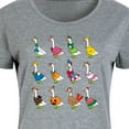 thumbnail image 3 of Instant Message - Seasonal Geese - Women's Any Way Dress, 3 of 7