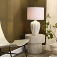 thumbnail image 2 of Jamie Young Co Seraphina Ceramic Table Lamp with Linen Shade, 2 of 4