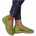 thumbnail image 6 of QQAMB Sandals for Women Flats Orthopedic Sandals Closed Toe Flat Sandals Strappy Hollow Flat Sandals Summer Comfy Outdoor Walking Beach Sandals, 6 of 7