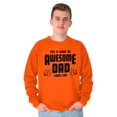 thumbnail image 5 of This is What Awesome Dads Look Like Men's Crewneck Sweatshirt Brisco Brands M, 5 of 6