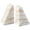 Glden&white, variant on Marble Book Ends Non-sbookends For Shelvesposite Bookend With Stone Heavy Duty Stopper Collected Cds And Oversized Books Organizer White & Red Decorative