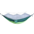 thumbnail image 3 of Sentmoon Hammocks for Outside Double Parachute Cloth Hammock Camping Mosquito Net Included Bug Proof Outdoor Portable Lightweight Backpacking Hammock with Mosquito Netting Travel, 3 of 7