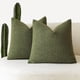 thumbnail image 4 of Funda de cojín decorativa de 45 x 45 cm, de felpa rizada de piel sintética, para sofá, sillón, dormitorio, sala de estar. Suave, cálida y acogedora. Funda de almohada decorativa con cremallera, 4 of 7