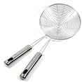 thumbnail image 1 of Stainless Steel Long Handle Round Mesh Strainer Drainer steel hook; Sifter Colander Spoon Kitchen Tool, 1 of 8