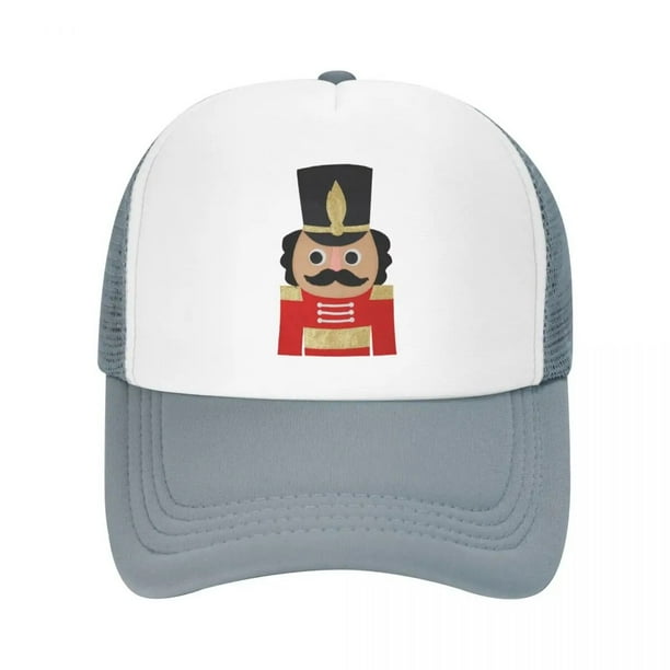 Gorra de béisbol ajustable para hombre y mujer, gorro de camionero con diseño de soldado de dibujos animados, Cascanueces, estilo Punk, Hip Hop, Unisex