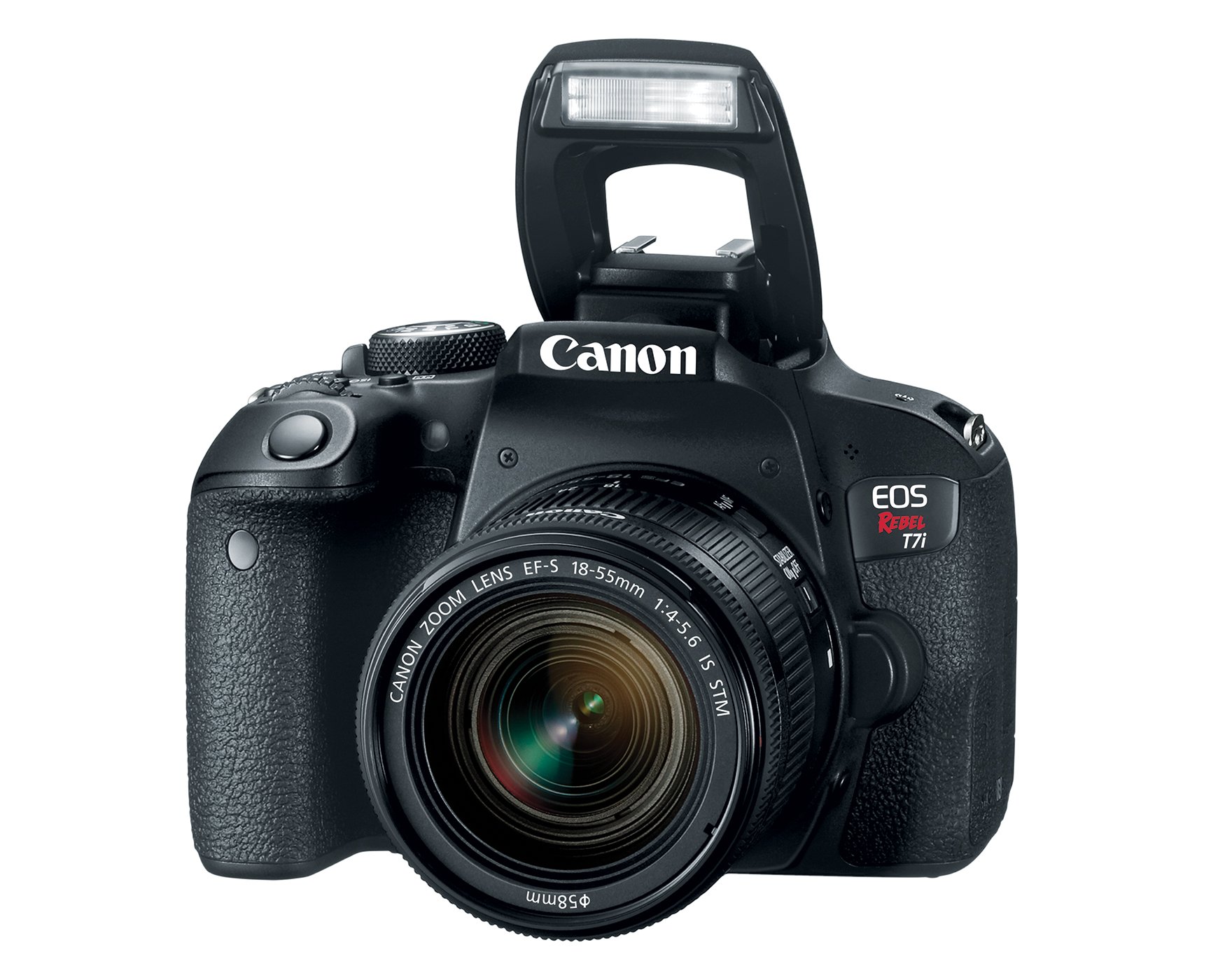 Canon EOS Rebel T7i DSLR Camera with 18-55mm Lens - image 2 of 7