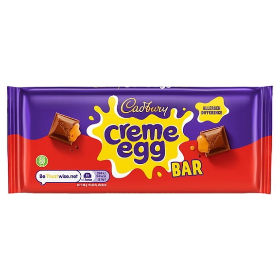 Cadbury Creme Egg Milk Chocolate Bar 123g