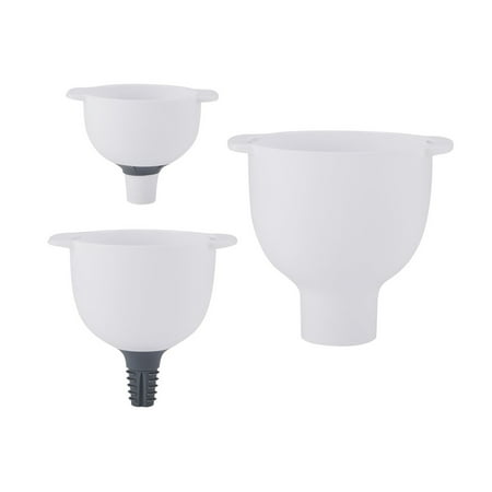

Kitchenaid Set of 4 Plastic Funnels in White