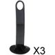 thumbnail image 2 of Soporte de plástico ZHAOCHENG para conos de disco color negro 3 unidades, 2 of 5