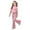 C156/Light Pink, variant on XIYON Girls Clothing Set Stylish Girls Casual Flare Pants Outfit 2 Piece Comfy Daily Wear Toddler Kids Autumn 9-10 Years